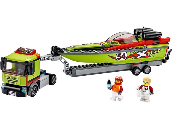 Lego City 60254 Raceboottransport