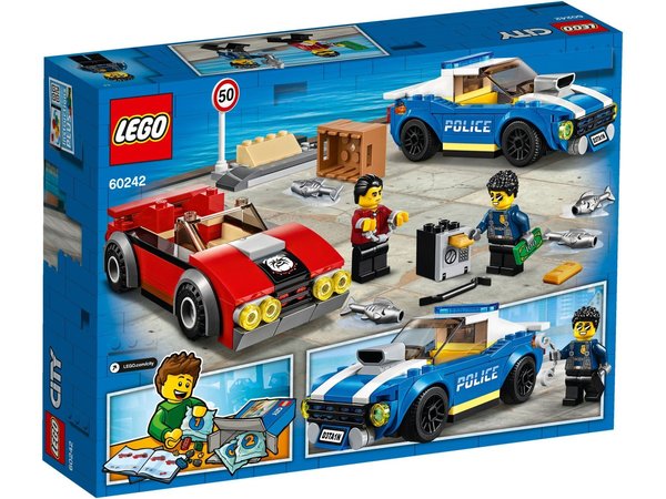 Lego City 60242 Politiearrest op de snelweg