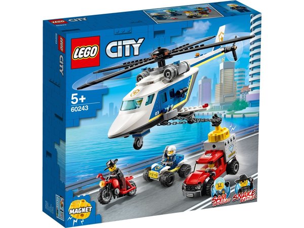 Lego City 60243 Politiehelikopter achtervolging