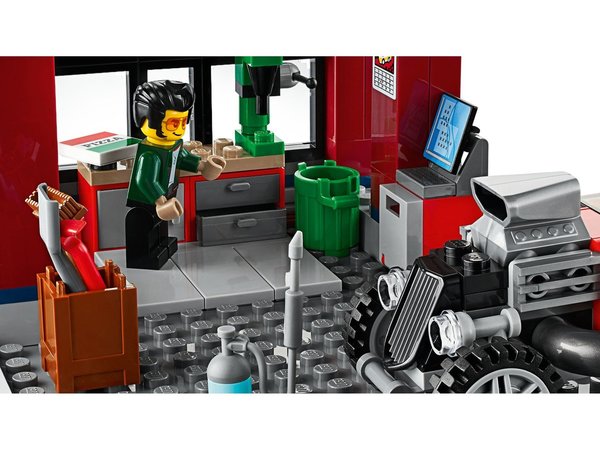 Lego City 60258 Tuning workshop