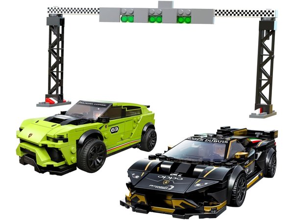 Lego Speed Champions 76899 Lamborghini Urus & Huracán Super Trofeo EVO