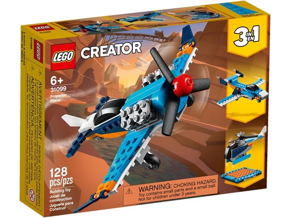 Lego Creator 31099 Propellervliegtuig