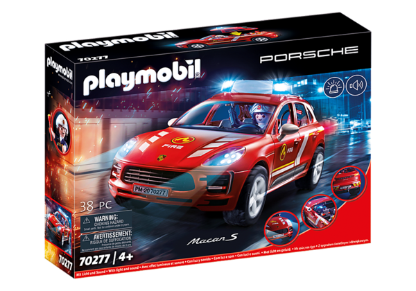 Playmobil 70277 Porsche Macan S Brandweer