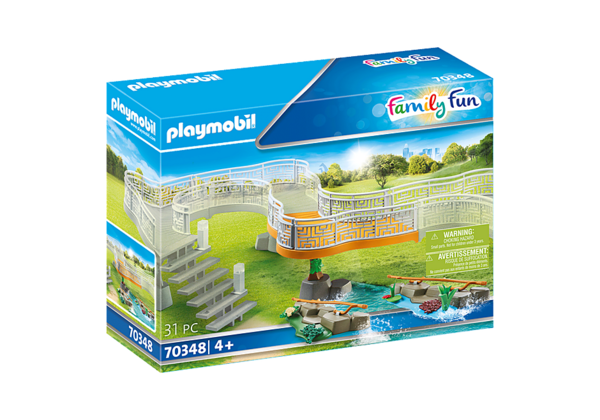 Playmobil Family Fun 70348 Uitbreidingsset voor dierenpark