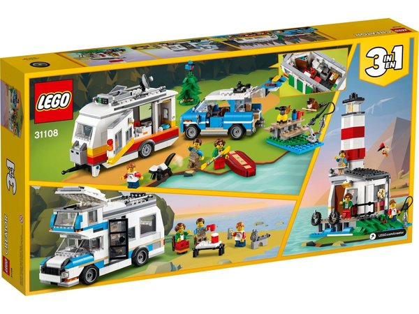 Lego Creator 31108 Familievakantie met caravan