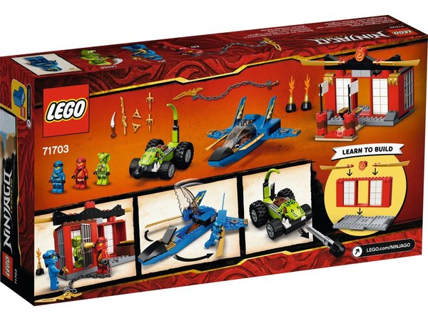 Lego Ninjago 71703 Storm Fighter gevecht