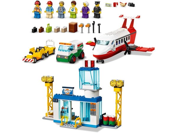 Lego City 60261 Centrale luchthaven