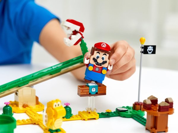 Lego Super Mario 71365 Uitbreidingsset: Piranha Plant-powerslide