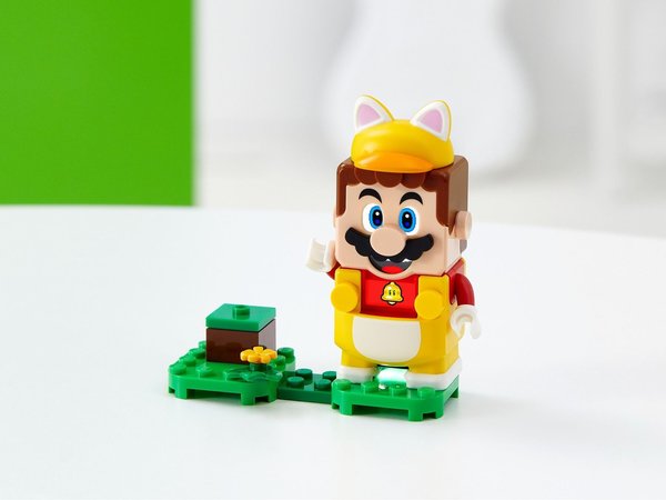 Lego Super Mario 71372 Power-uppakket: Kat-Mario