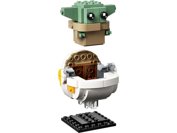 Lego BrickHeadz Star Wars 75317 De Mandalorian en het Kind