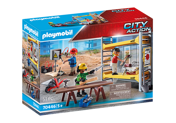 Playmobil City Action 70446 Stelling met werklieden