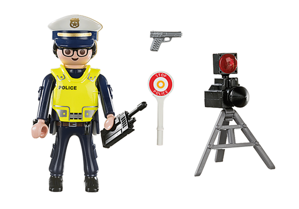 Playmobil Special Plus 70305 Politieman met flitcontrole