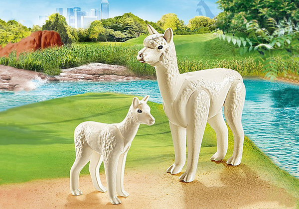 Playmobil Family Fun 70350 Alpaca met baby
