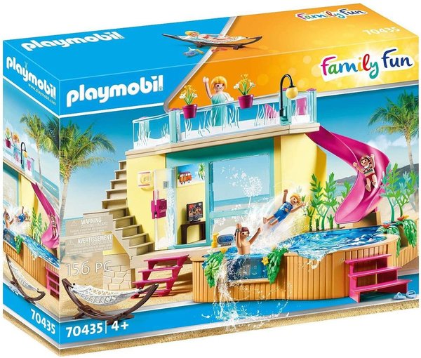 Playmobil Family Fun 70435 Bungalow met zwembad