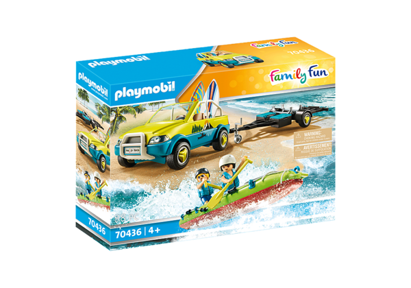 Playmobil Family Fun 70436 Strandwagen met kano's