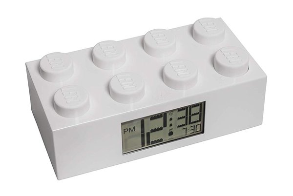 Lego Classic Digitale Wekker Wit