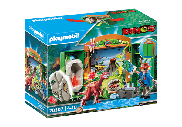 Playmobil Dino 70507 Explorer Play Box