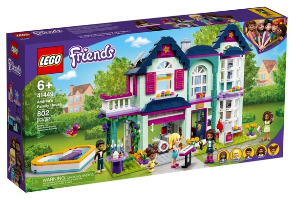 Lego Friends 41449 Andrea's familiehuis