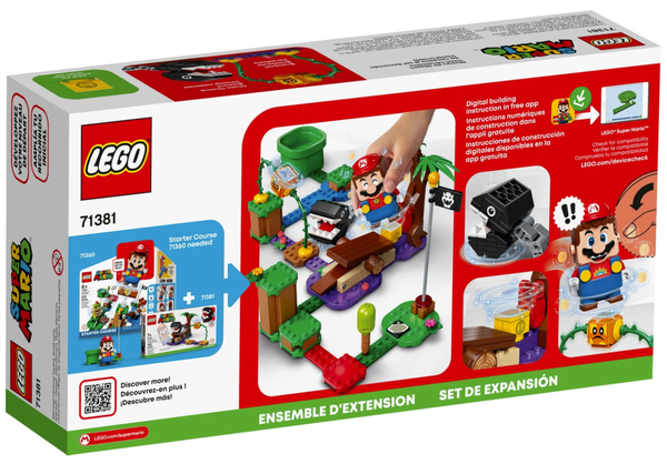 Lego Super Mario 71381 Uitbreidingsset: Chain Chomp-junglegevecht