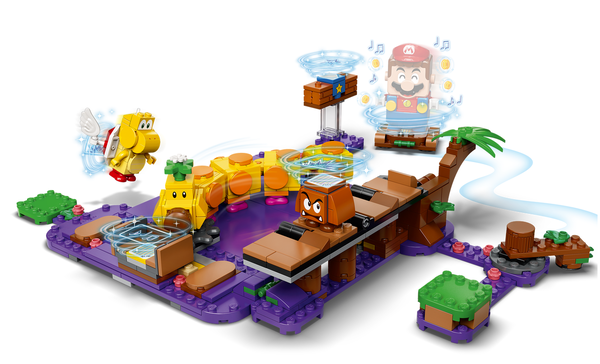 Lego Super Mario 71383 Uitbreidingsset: Wigglers giftige moeras