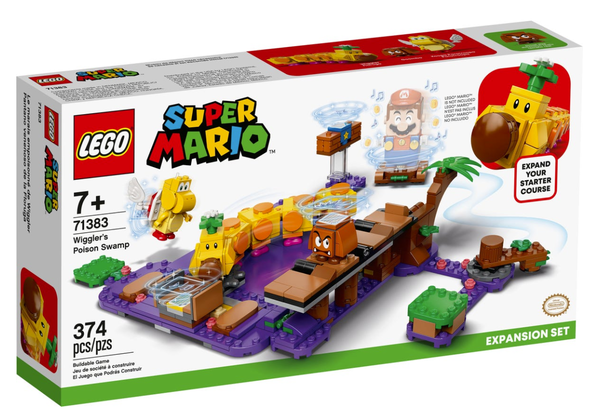 Lego Super Mario 71383 Uitbreidingsset: Wigglers giftige moeras