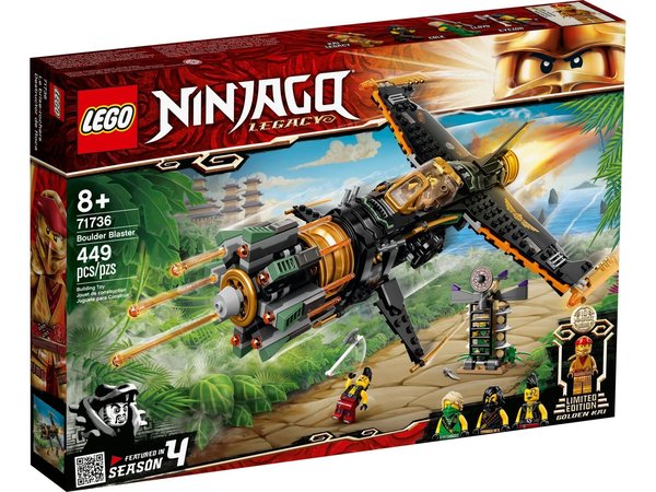 Lego Ninjago 71736 Rotsblok Blaster