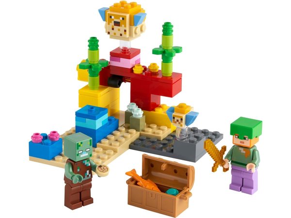 Lego Minecraft 21164 Het koraalrif