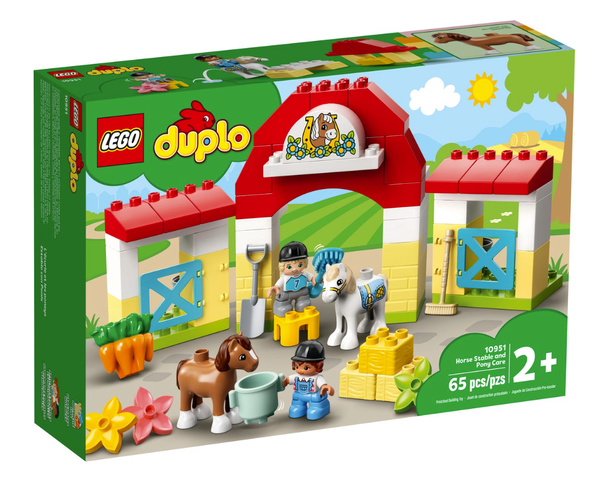 Lego Duplo 10951 Paardenstal en pony's verzorgen