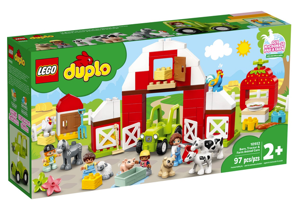 Lego Duplo 10952 Schuur, tractor & boerderijdieren verzorgen