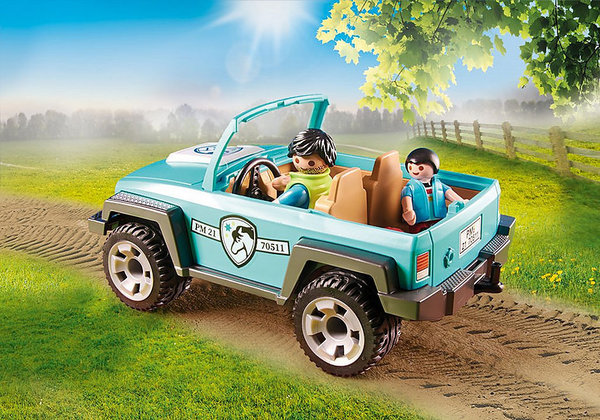 Playmobil Country 70511 Auto met aanhanger