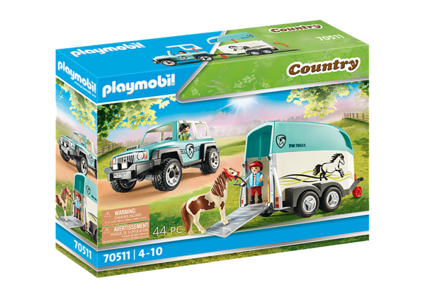 Playmobil Country 70511 Auto met aanhanger