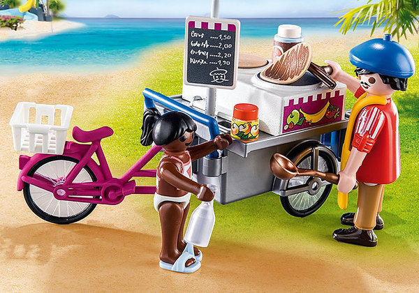 Playmobil Family Fun 70614 Mobiele crépesverkoper
