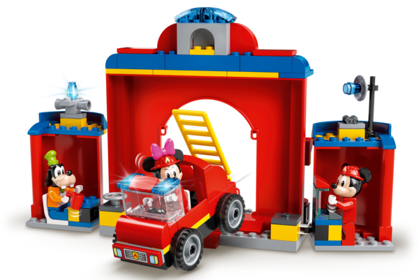 Lego Disney 10776 Mickey & Friends brandweerkazerne & auto