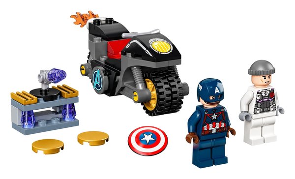Lego Super Heroes 76189 Captain America - Hydra confrontatie