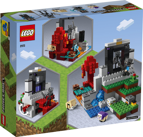 Lego Minecraft 21172 Het verwoeste portaal