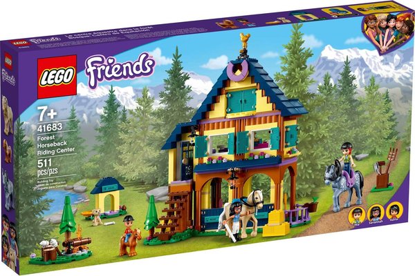 Lego Friends 41683 Paardrijbasis in het bos
