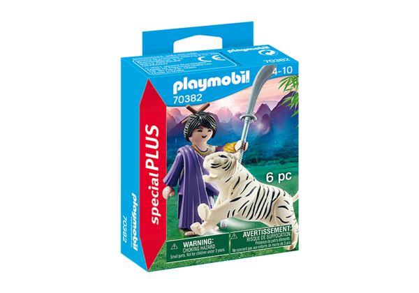 Playmobil Special plus 70382 Aziatische vechter met tijger