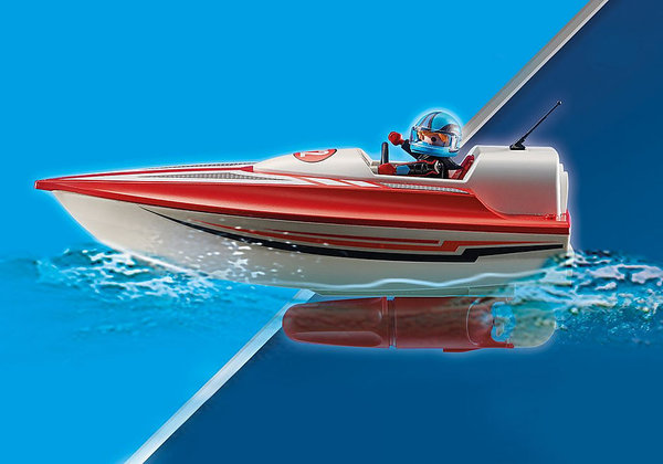 Playmobil sports action 70744 Speedboot met onderwatermotor
