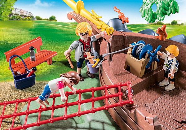 Playmobil City Life 70741 Avontuurlijke speeltuin met scheepswrak