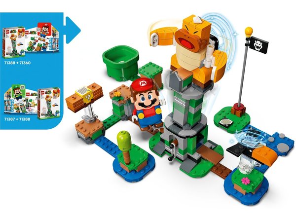 Lego Super Mario 71388 Eindbaasgevecht op de Sumo Bro-toren Uitbreidingsset