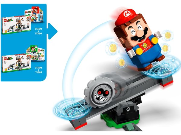 Lego Super Mario 71390 Ruzie met Reznors Uitbreidingsset