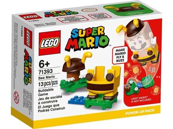Lego Super Mario 71393 Power-uppakket: Bijen-Mario
