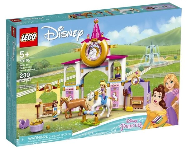 Lego Disney 43195 Belle en Rapunzel's koninklijke paardenstal
