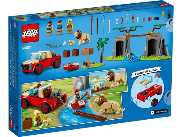 Lego City 60301 Wildlife rescue off-roader