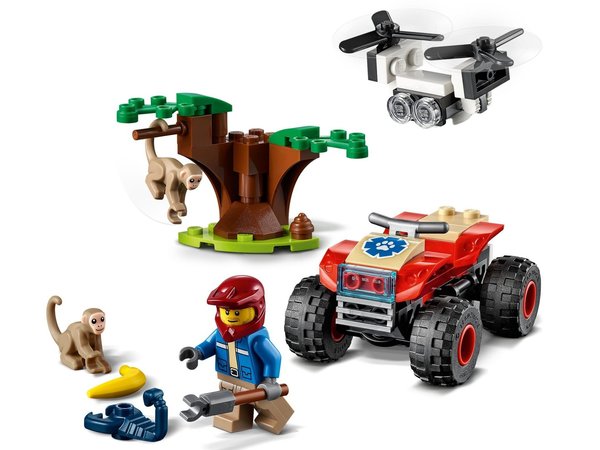 Lego City 60300 Wildlife rescue ATV