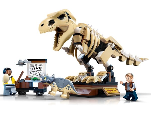 Lego Jurassic World 76940 Tentoonstelling dinosaurusfossiel van T. rex