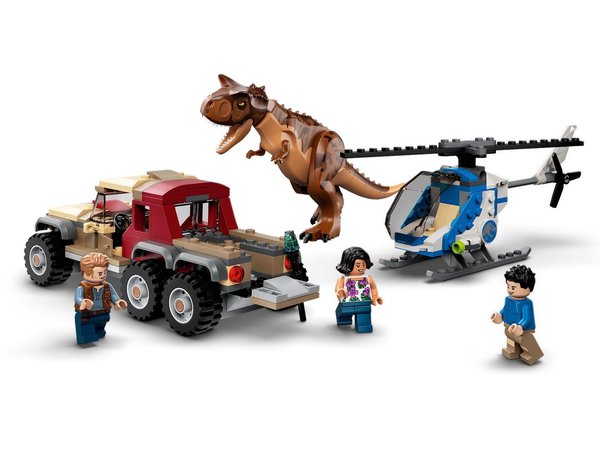 Lego Jurassic World 76941 Achtervolging van dinosaurus Carnotaurus