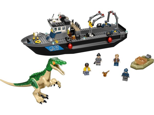Lego Jurassic World 76942 Bootontsnapping van dinosaurus Baryonyx
