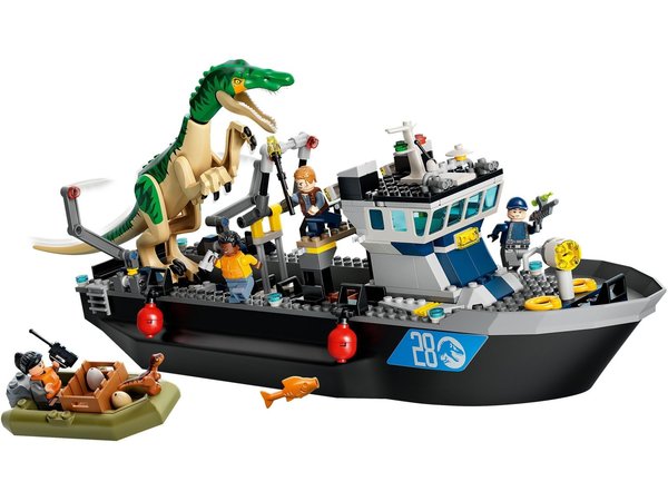 Lego Jurassic World 76942 Bootontsnapping van dinosaurus Baryonyx