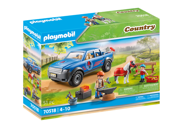 Playmobil Country 70518 Mobiele hoefsmid